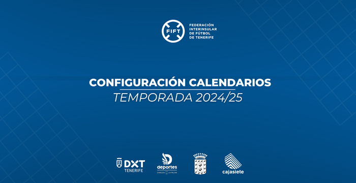 Configuración de calendarios FIFT para la temporada 2024/25