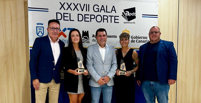 La FIFT en la Gala de la APDT, reconociendo a Marta Huerta, María José Pérez, Alejandro Morales Mansito